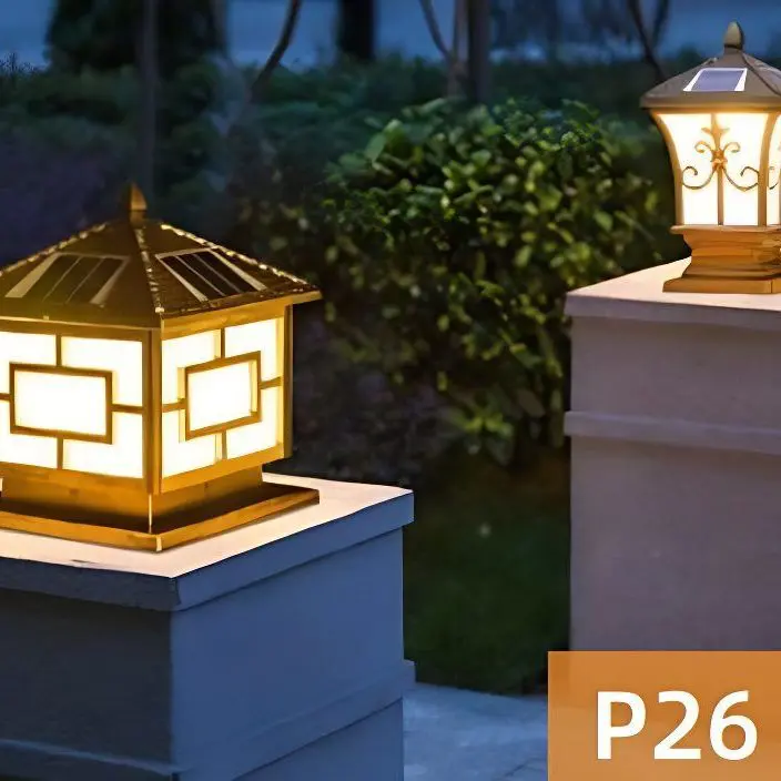 Solar Gate Lights