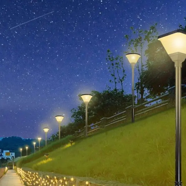 Solar Lamps for Parks and Gardens